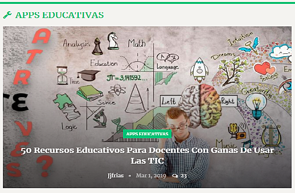 50 recursos educativos para docentes con ganas de usar las TIC