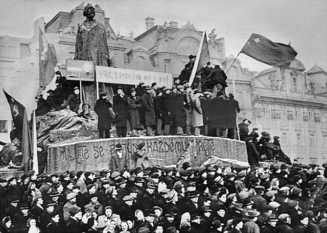 Golpe comunista en Praga