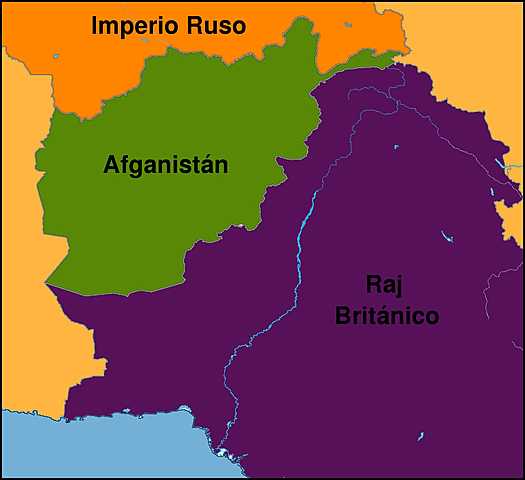 Enfrentamiento anglo- ruso por soberanía sobre Afganistán