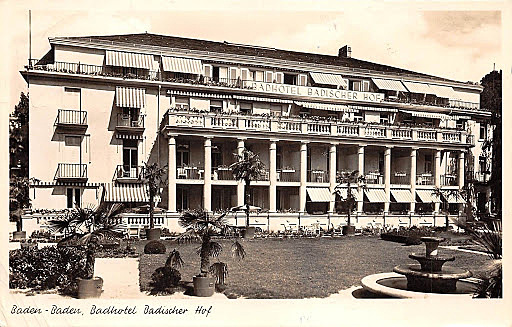 Hotel Badischer Hof en Alemania.