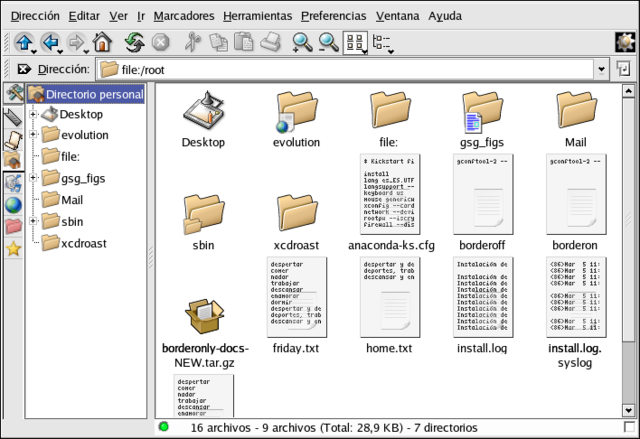 SISTEMAS DE ARCHIVOS