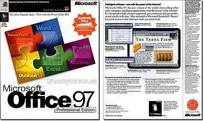 EXCEL 8.0 EXCEL 97 - OFICINA 98