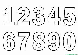 Desplazamiento de palabras a números