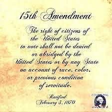 The 15th Amendment