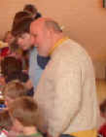 Rev John Eley is Rector of St Mary's