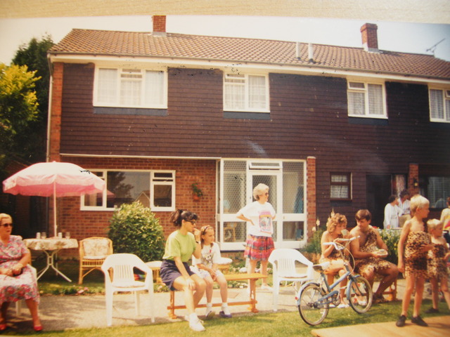 There were 125 houses in the village