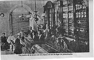 Boticas - primeros hospitales de colectividades