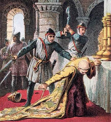Thomas Becket was Murdered