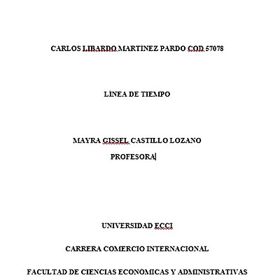 Timeline: RECURSOS HUMANOS