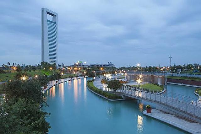 Inauguración del paseo Santa Lucía