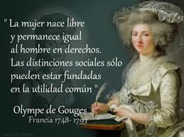 Olimpia de Gouges (1748 - 1793)