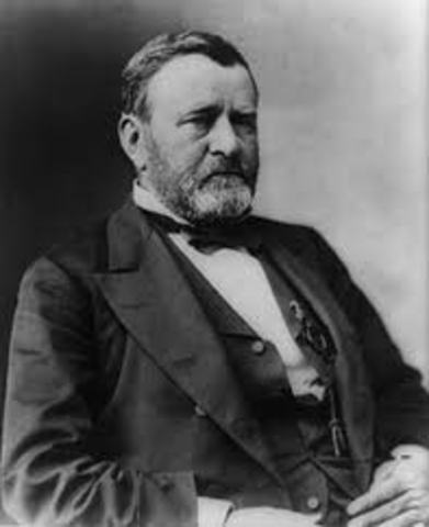 Ulysses S. Grant becomes 18th President of the United States
