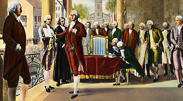 Presidential Inauguration of George Washington