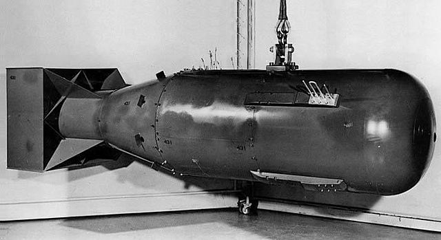 Uso de bombas nucleares en la segunda guerra mundial.