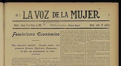 | Diario “La Voz de la Mujer”: