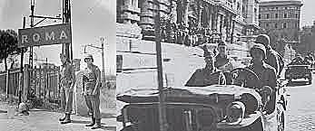 Os aliados entram em Roma.