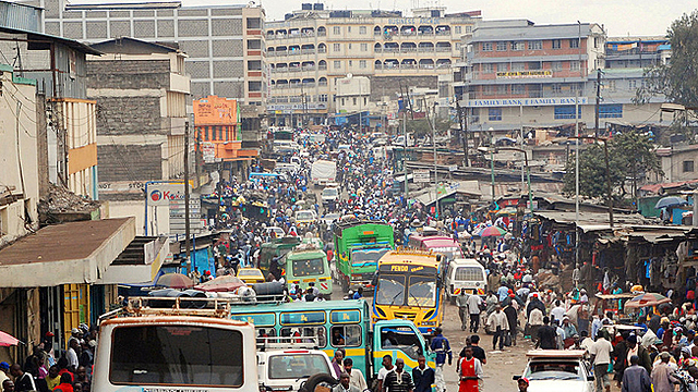 Aumento de la población urbana.