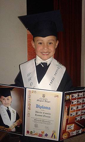 MI PRIMERA GRADUACION
