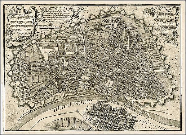 Construcción de las murallas de Lima