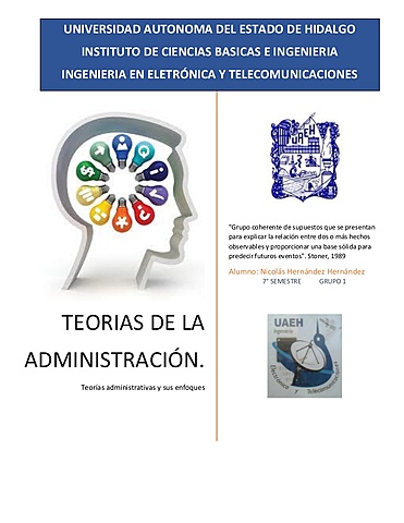 TEORIA DE LA ADMINISTRACIÓN
