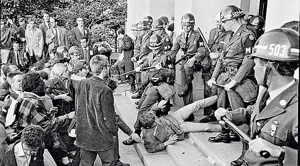 Protestas frente al Pentágono