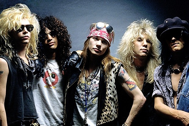 The return after so many years of the band Guns N 'Roses
