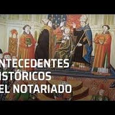 Timeline: ANTECEDENTES HISTORICOS DEL NOTARIADO