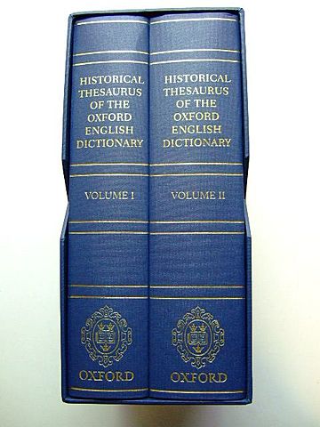 Historical Thesaurus of the Oxford English Dictionary