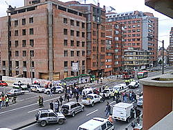 Atentado al edificio de Caracol Radio