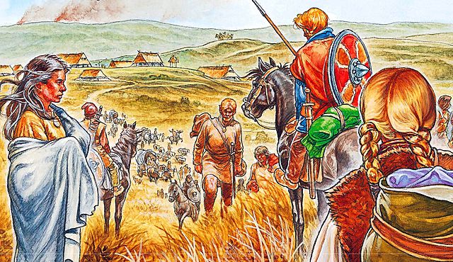 Germanic Tribes take over the Romans