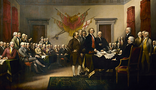The Declaration of Independence is Signed