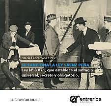 LEY ROQUE SAENZ PEÑA