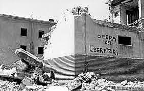 os aliados entram em Roma