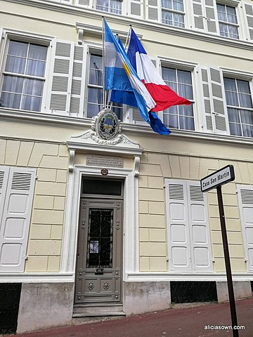 San Martín se traslada a Boulogne-Sur-Mer.