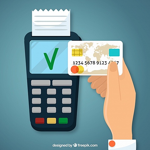 Pago mediante tarjeta de crédito