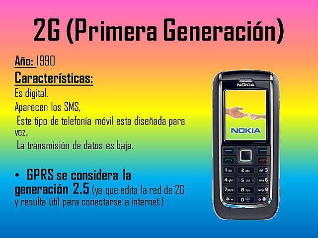 Generación 2G Fase I