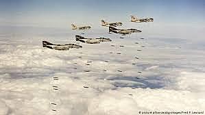 Bombardeamento iniciado