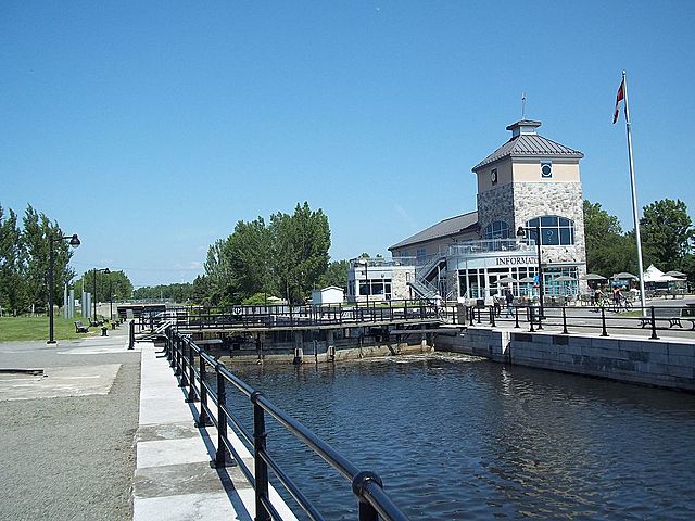 Inauguration du canal de Lachine