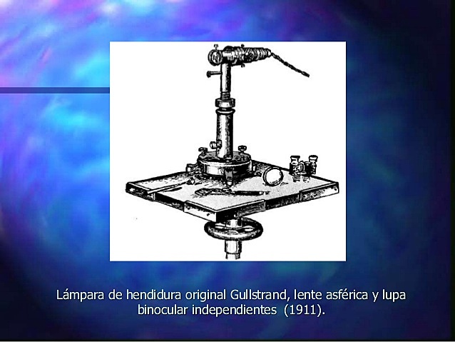 Lampara de Hendidura