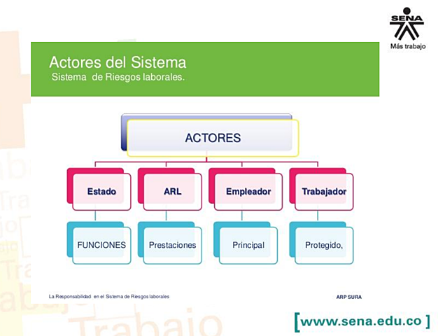 Actores del Sistema