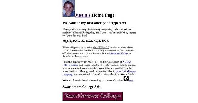 justin halls -nacen los blogs