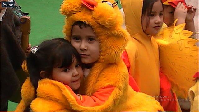 Mi primer presentación estudiantil.