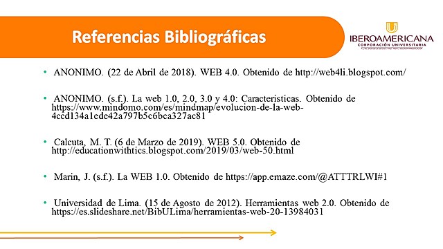 Referencias del Linea de tiempo