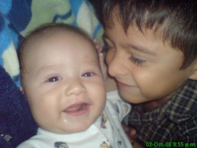 The birth of my brother