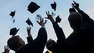 My high school graduation