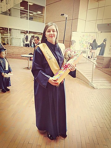 I graduated from college and entered the university