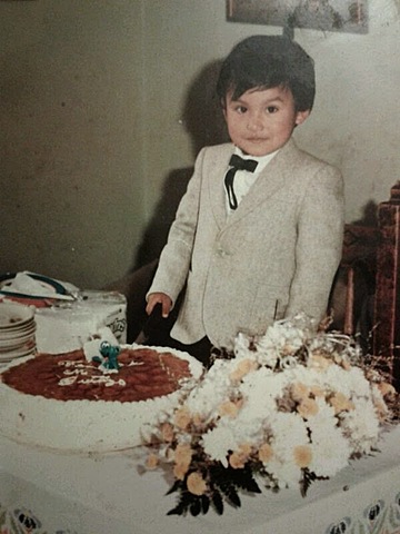 This photo is in my first communion