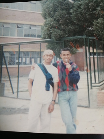 In this photo I was with my best friend from high school