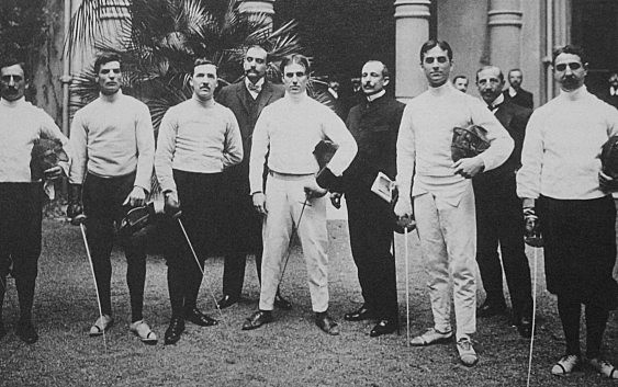 Llegada del primer profesor de Esgrima