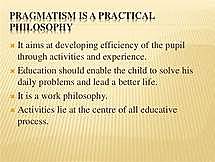 pragmitism